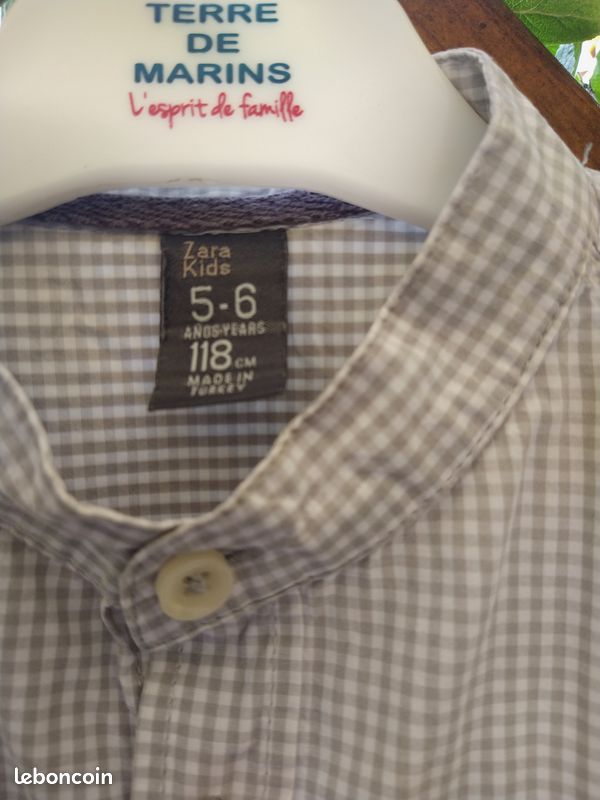 Chemise Pour Garçon NEXT Taille 5-6 Ans - Occasion Très Bon état - Vêtement Enfant