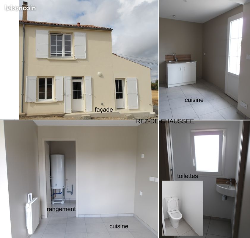 Maison 2 pièces 60 m² · à Fontenay-le-Comte · 60 m² · 765 €