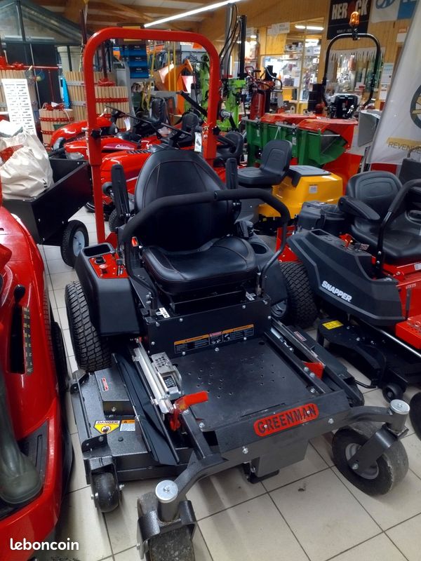 Tracteur tondeuse autoportée zéro turn GREENMAN ZT48R (image 1)