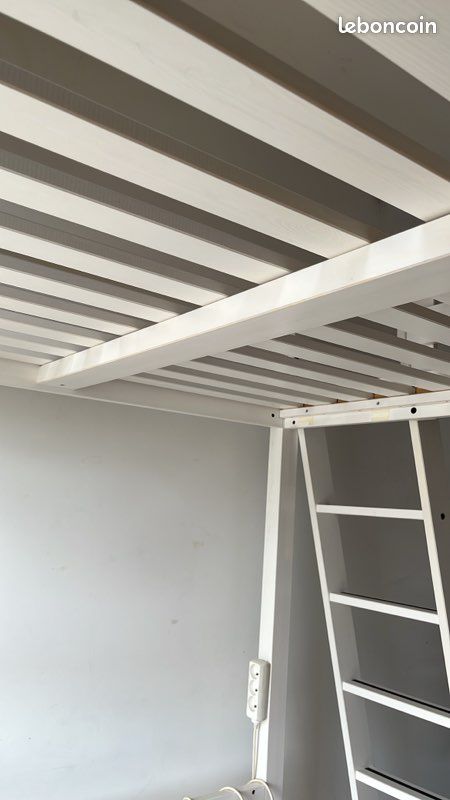 Lit à hauteur double blanc Ikea (image 10)