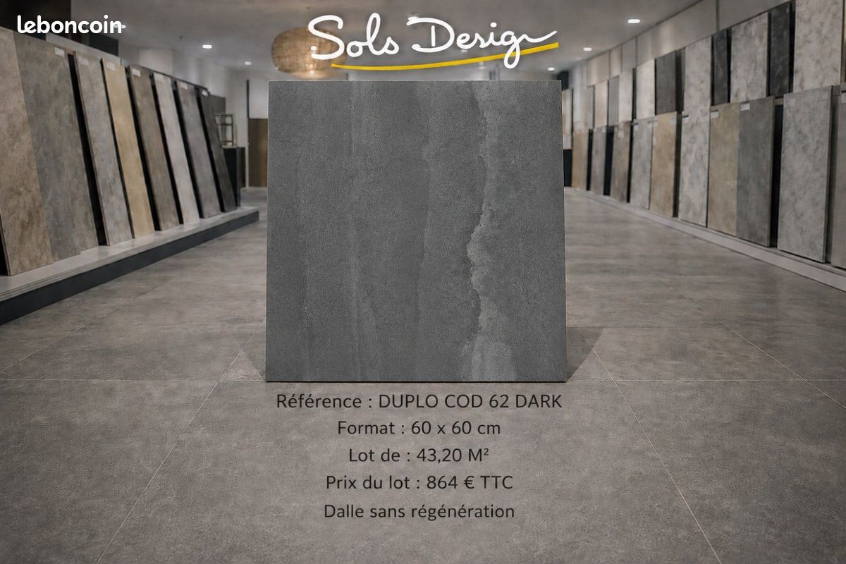 DALLE 60x60 🌟 OPÉRATION DÉSTOCKAGE – FIN DE LOTS À PETITS PRIX 💰 (image 1)