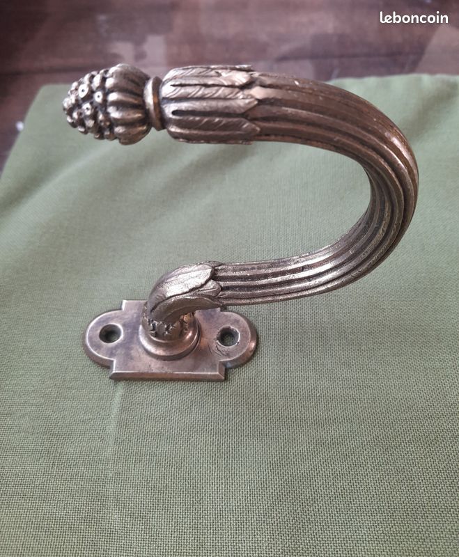 ANCIENNE EMBRASSE de Rideaux en Bronze style Louis XVl EUR 15,00