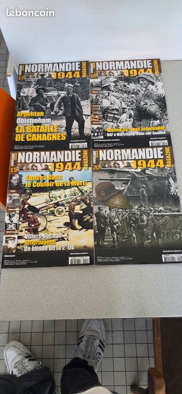 [LOT DE 17] Collection Magazines "Normandie 1944" - Éditions Heimdal (WW2 / D-Day) + N°1 (image 3)