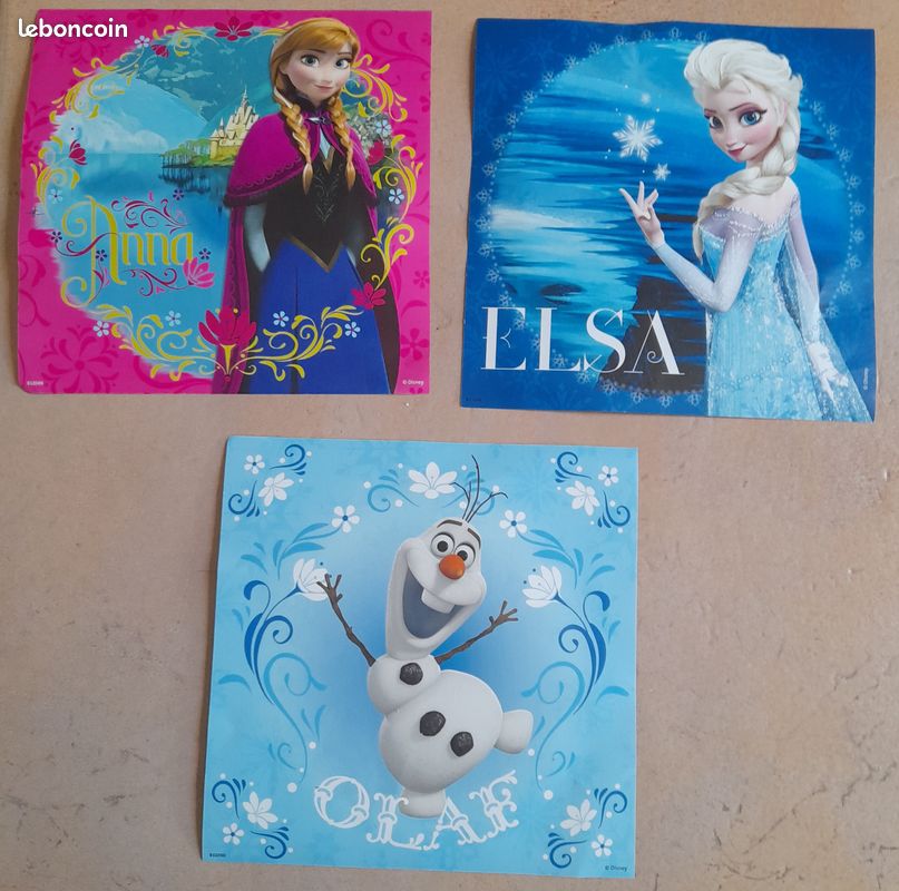 Puzzle Ravensburger _ La reine des neiges _ Elsa, Anna et Olaf _ 3 puzzles complet de 49 pièces (image 9)