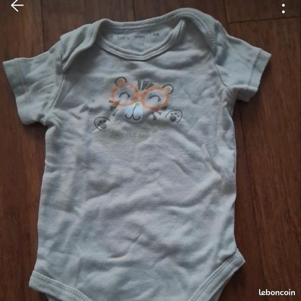 Lot de 14 body 6 mois (image 8)