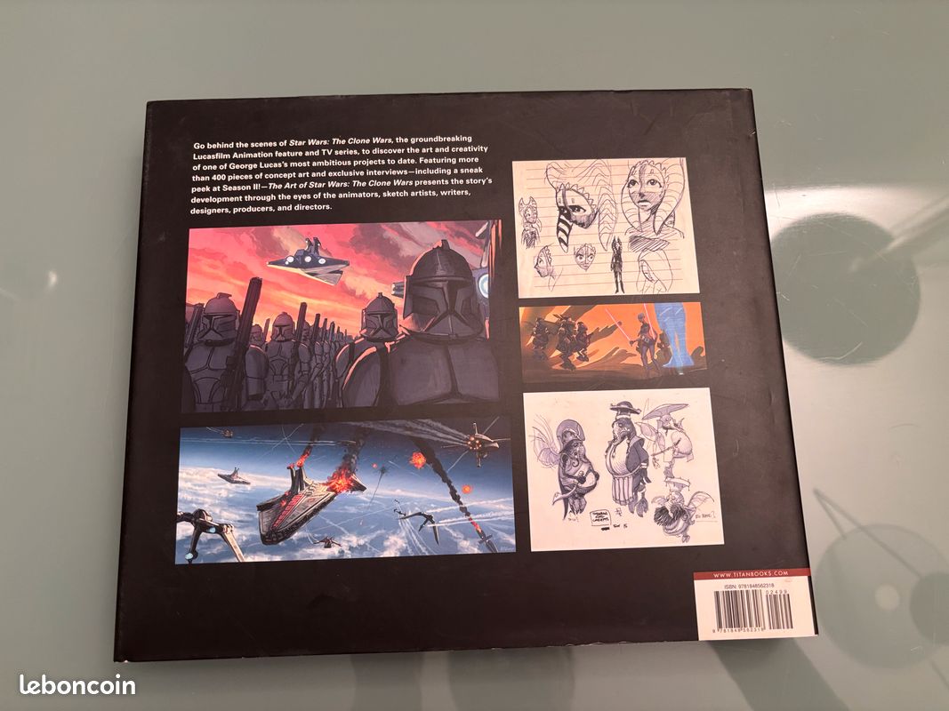 Livre Collector Star Wars Art of The Clone Wars (image 2)