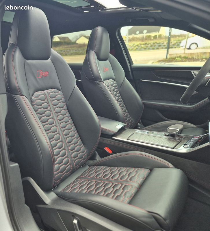 Audi rs6 avant 4.0 v8 tfsi 600 quattro bva - toit ouvrant - cuir valcona (image 6)