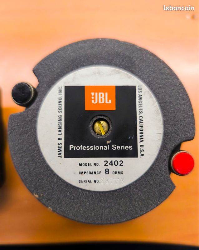 Vends tweeter JBL 2402 - Instruments de musique