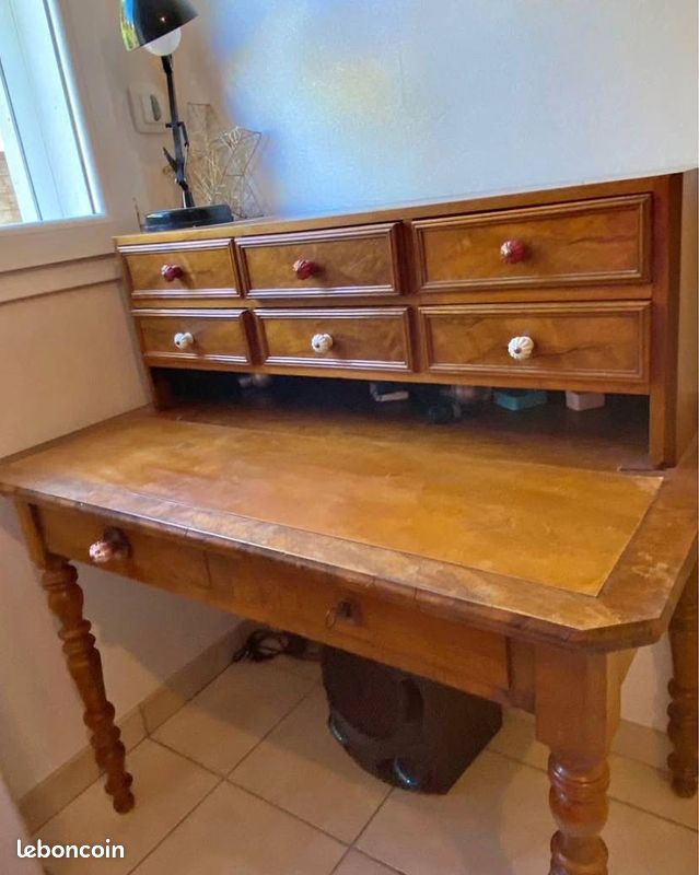 Bureau secrétaire vintage (image 1)