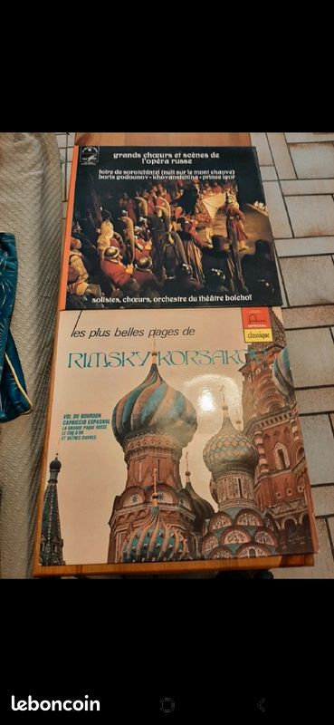 Lot de 3 vinyles opéra russe (image 1)