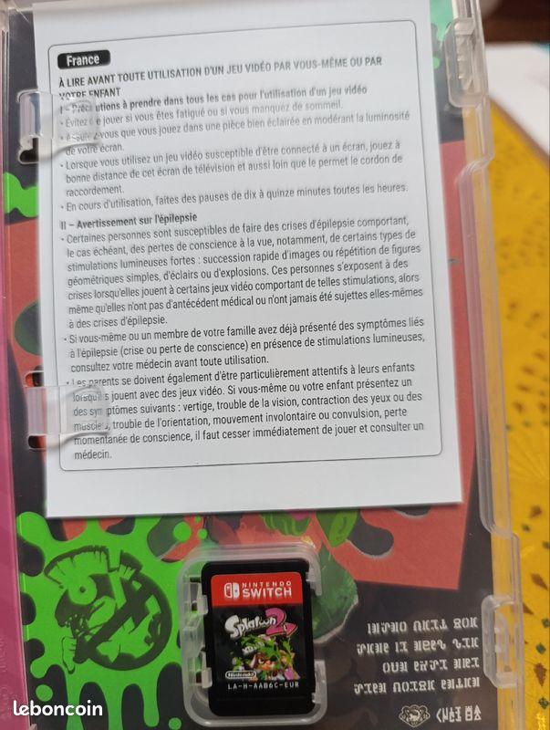 Jeu Switch splatoon2 (image 2)