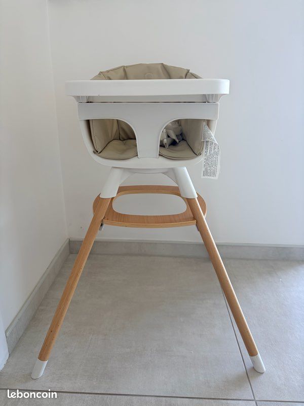 Chaise haute Prémaman en bois (image 1)