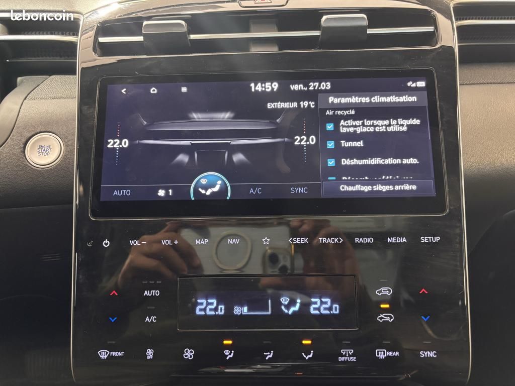 HYUNDAI TUCSON 1.6 CRDi Hybrid - 136ch - Executive - TOIT OUVRANT - Garantie 12 mois (image 25)