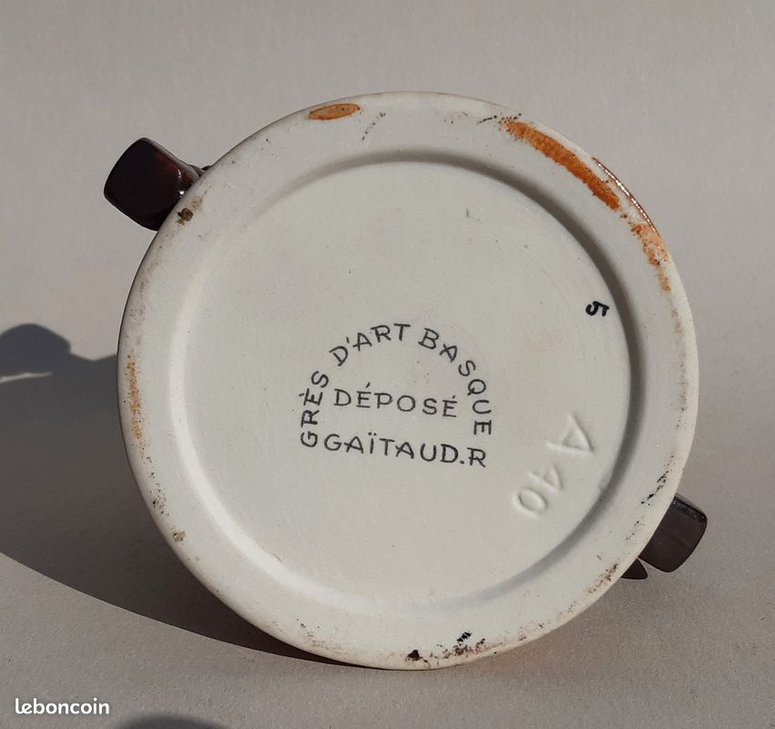 Vase en céramiques Basque - Signées Gaitaud (image 6)