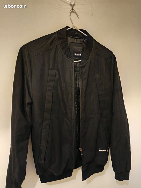 Blouson Liberto LIBERTO VINTAGE NEUF BLOUSON TEDDY ORANGE COL