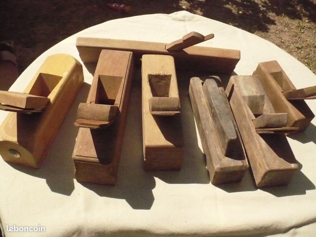 1 lot de rabots en bois (image 3)