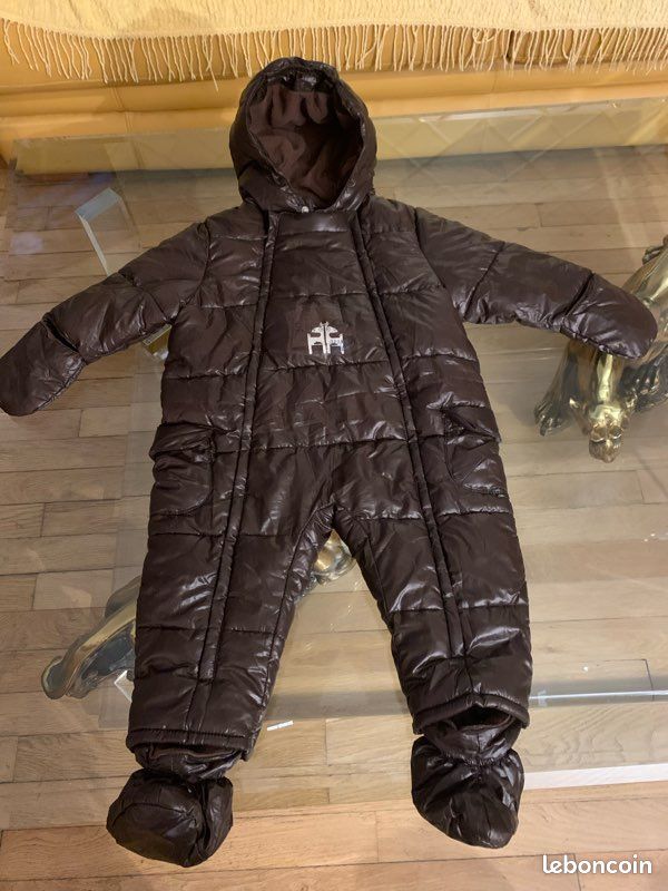 Superbe combinaison polaire,DPAM, 12 mois, 74 cm (image 1)