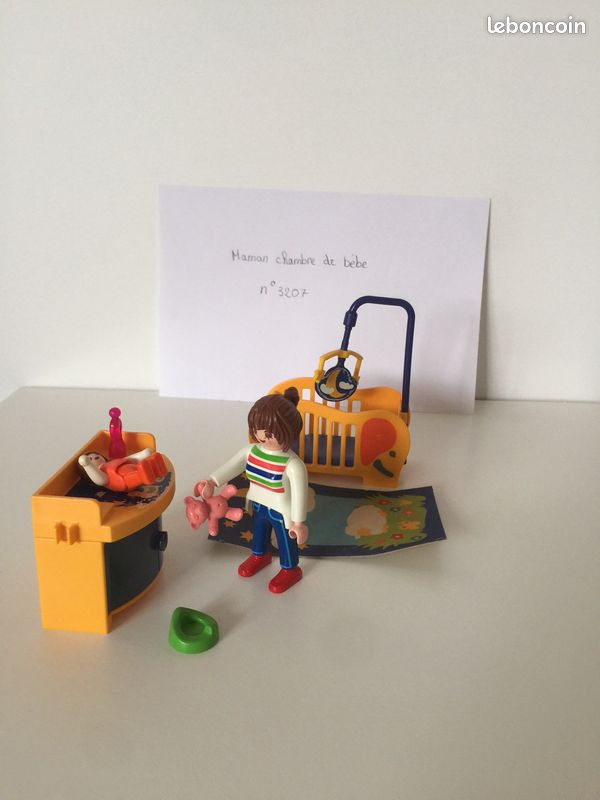 Playmobil n° 3207 / chambre bébé (image 1)
