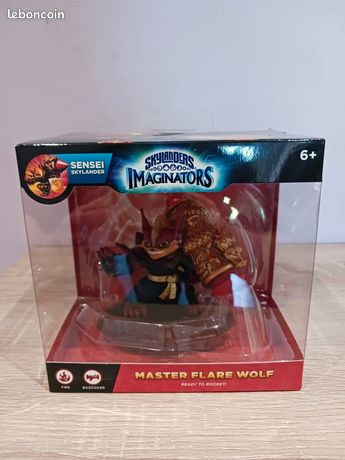 FIGURINE SKYLANDER SERIE 6 Imaginators Sensei Flare Wolf Flarewolf