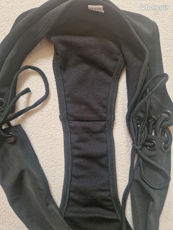 Neuf maillot de bain 2 pièces noir femme taille L/40 (image 9)