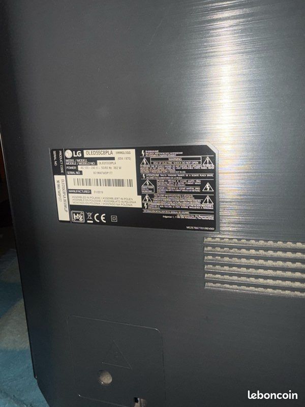Tv oled 55 c8 (image 2)