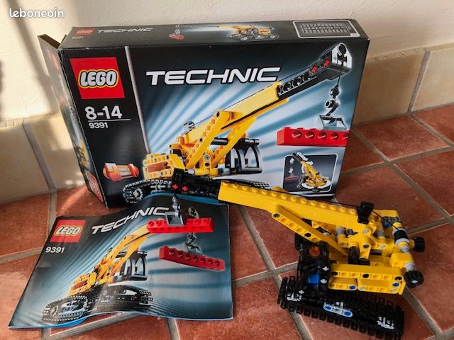 Lego Technic 9391 Grue sur chenille Jeux Jouets