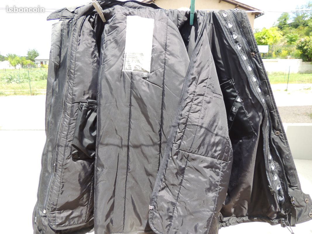 Veste moto 3/4 homme (image 3)