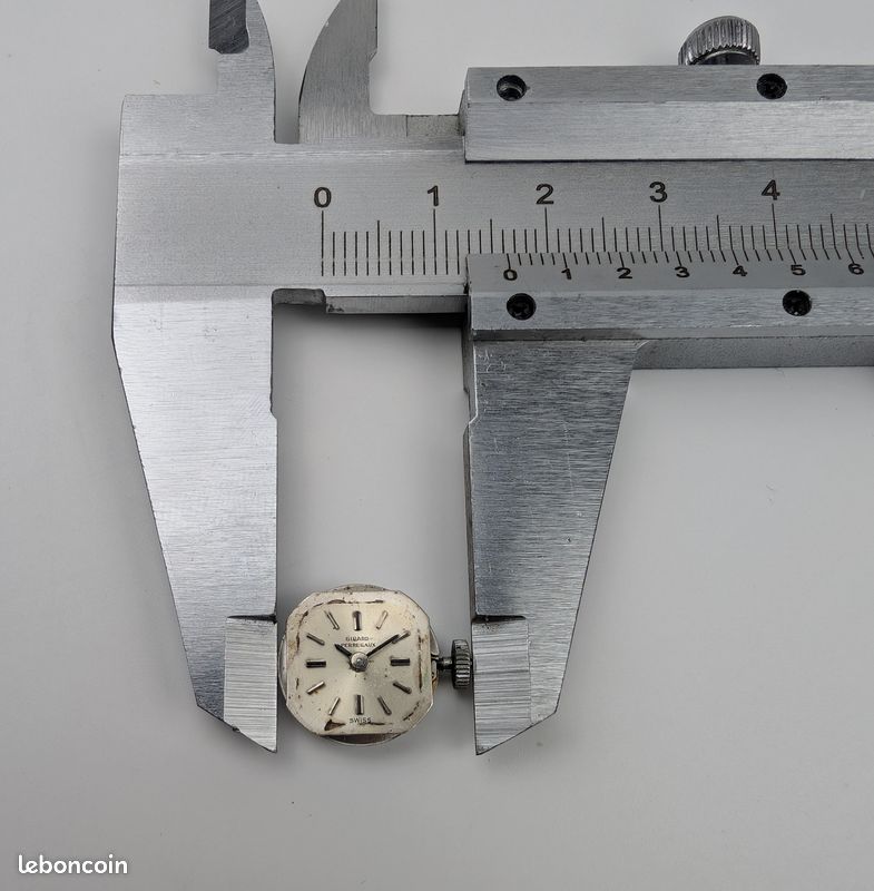 Mouvement Mécanique Vintage Girard Perregaux Pour Pièces Ou Réparation - Balancier Libre