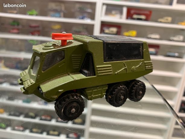 Camion Matchbox Battle Kings K111 Avec Missiles - Vintage, échelle 1:43, Métal
