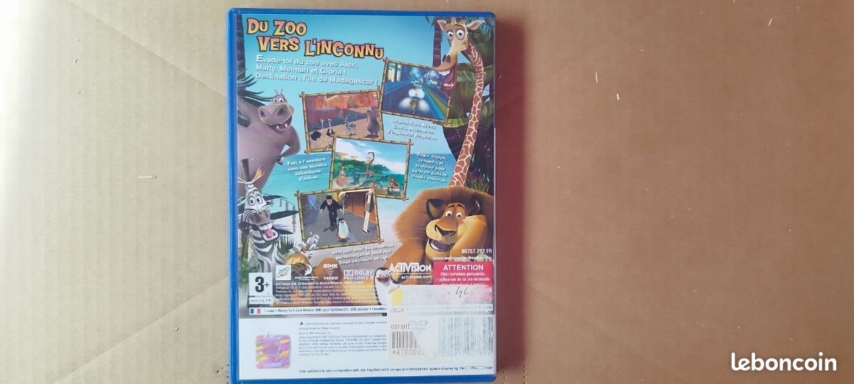 Jeu PS2 Madagascar (image 2)