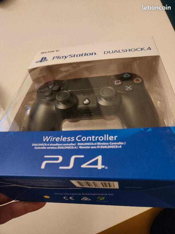 Manette PS4 Sony DualShock 4 V2 Officielle Noire - Occasion état Fonctionnel