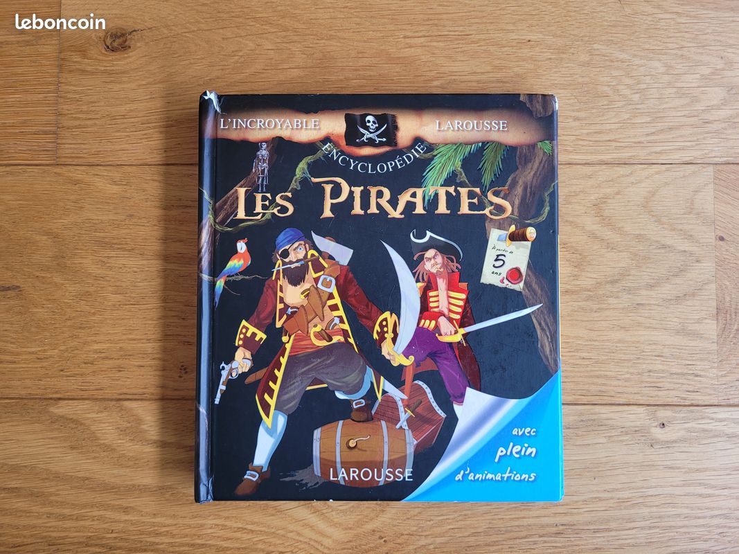L’incroyable encyclopédie Larousse Les pirates (image 1)