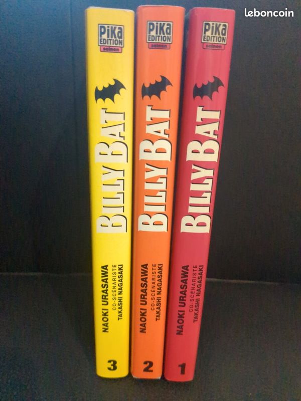Manga, Billy Bat, les trois premiers tomes (image 1)