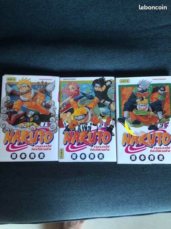 Manga naruto tome 1-2-3 et 5 (image 2)