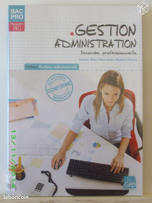 Gestion Administration 2nd Bac Pro (image 1)