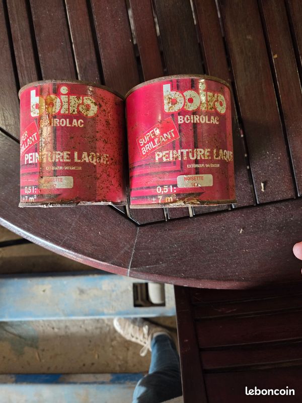 2 pots de peinture noisette (image 2)
