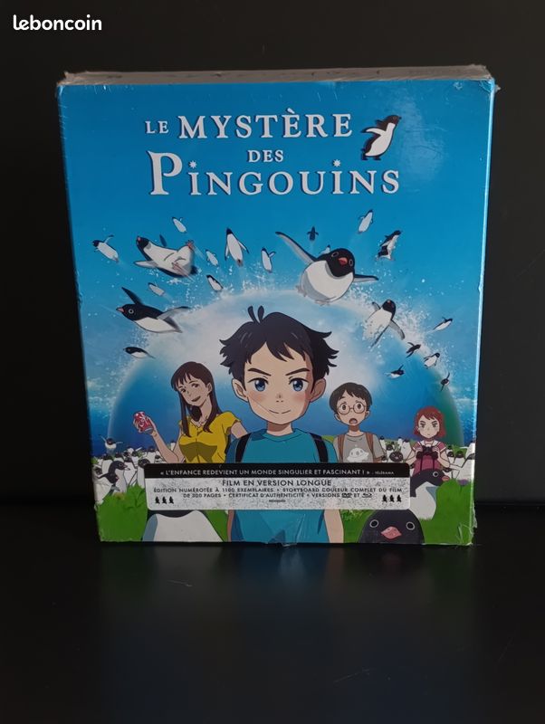 Coffret Blu-ray Le Mystere Des Pingouins Edition Collector Limitée DVD Ghibli Your Name (image 1)