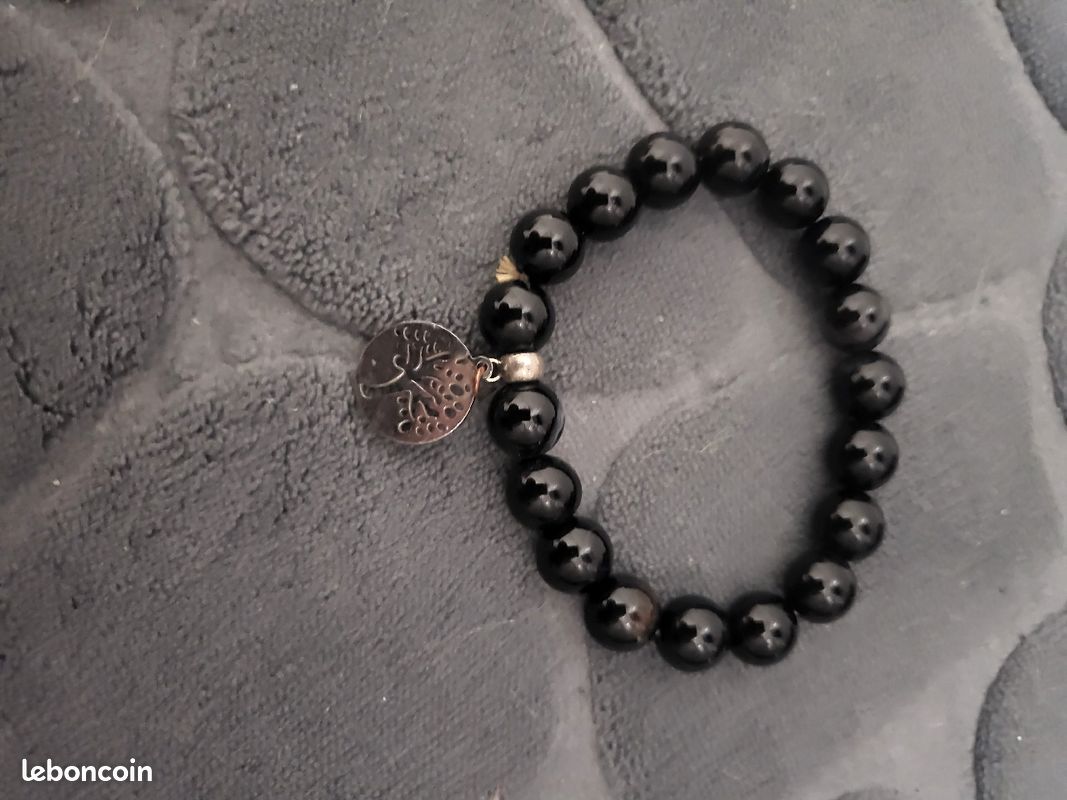 Bracelet perle avec arbre de vie (image 1)