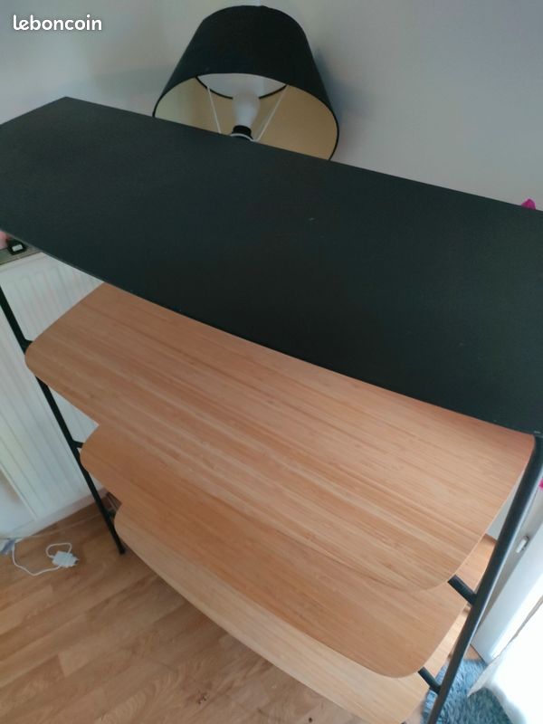 Étagère Casa style scandinave bois et métal – état quasi neuf (image 4)