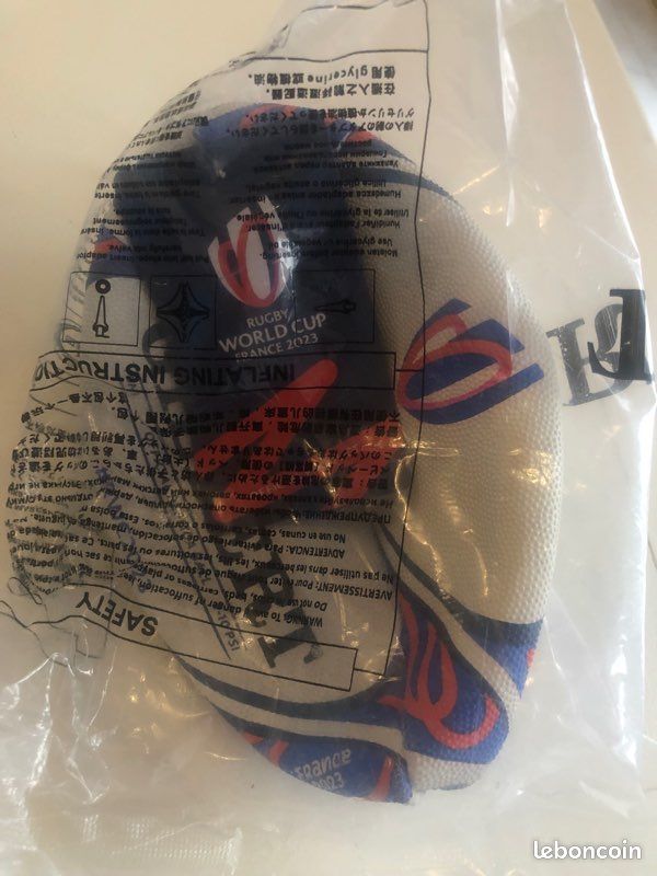 Ballon de rugby - France - GILBERT - Replica RWC2023 - Taille 5 - Sport