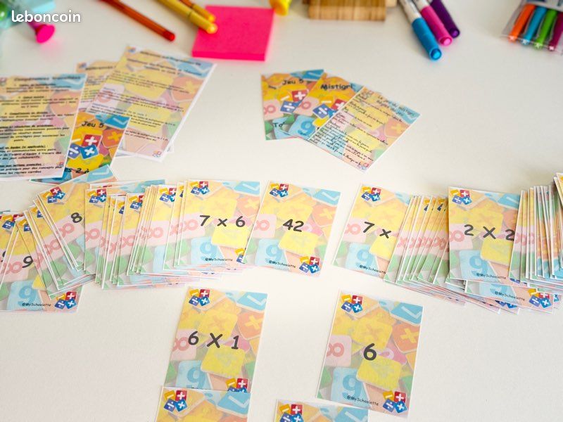 Jeu pour jouer et apprendre les tables de multiplication (image 9)