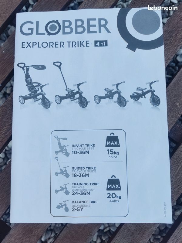 Tricycle évolutif Globber (image 5)