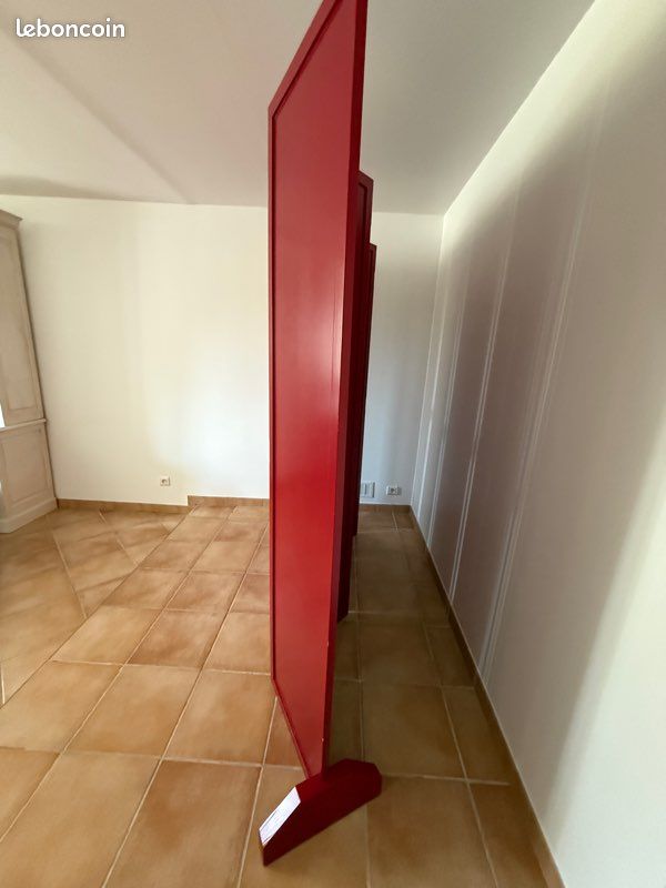 Paravant laqué, rouge (image 2)