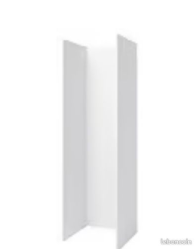 Habillage colonne pour cuisine blanc (image 1)