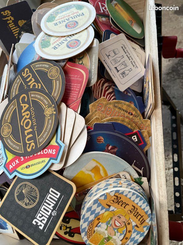 Sottobicchiere a trama di birra - TenStickers