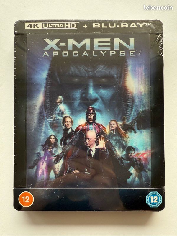 X-Men Apocalypse Bluray 4K Steelbook (image 1)