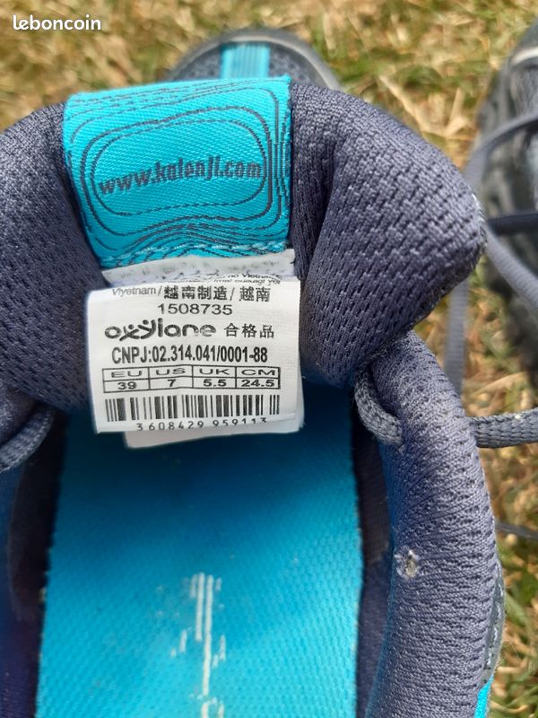 Chaussures de trail femme Décathlon 39 (image 3)