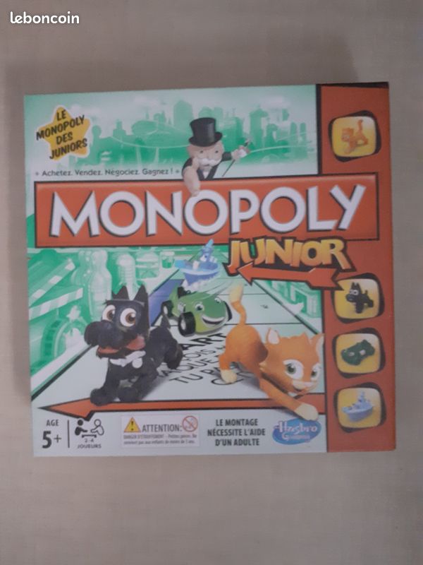 Monopoly Junior (jeu de société enfant) (image 2)