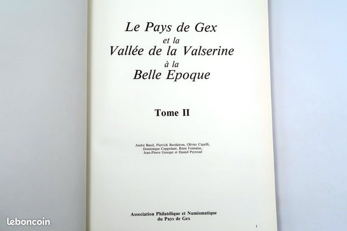 Le pays de Gex et la Vallée de la Valserine à la Belle Époque Ain Auvergne-Rhône-Alpes CPA (image 2)