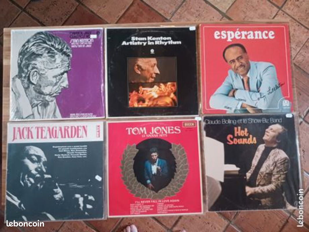 Lot de 6 disques vinyles (image 2)